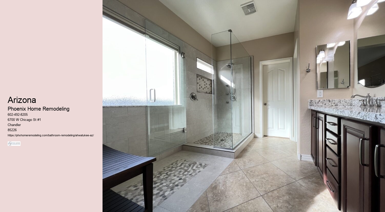 Ahwatukee Arizona Bathroom Remodeling Ideas