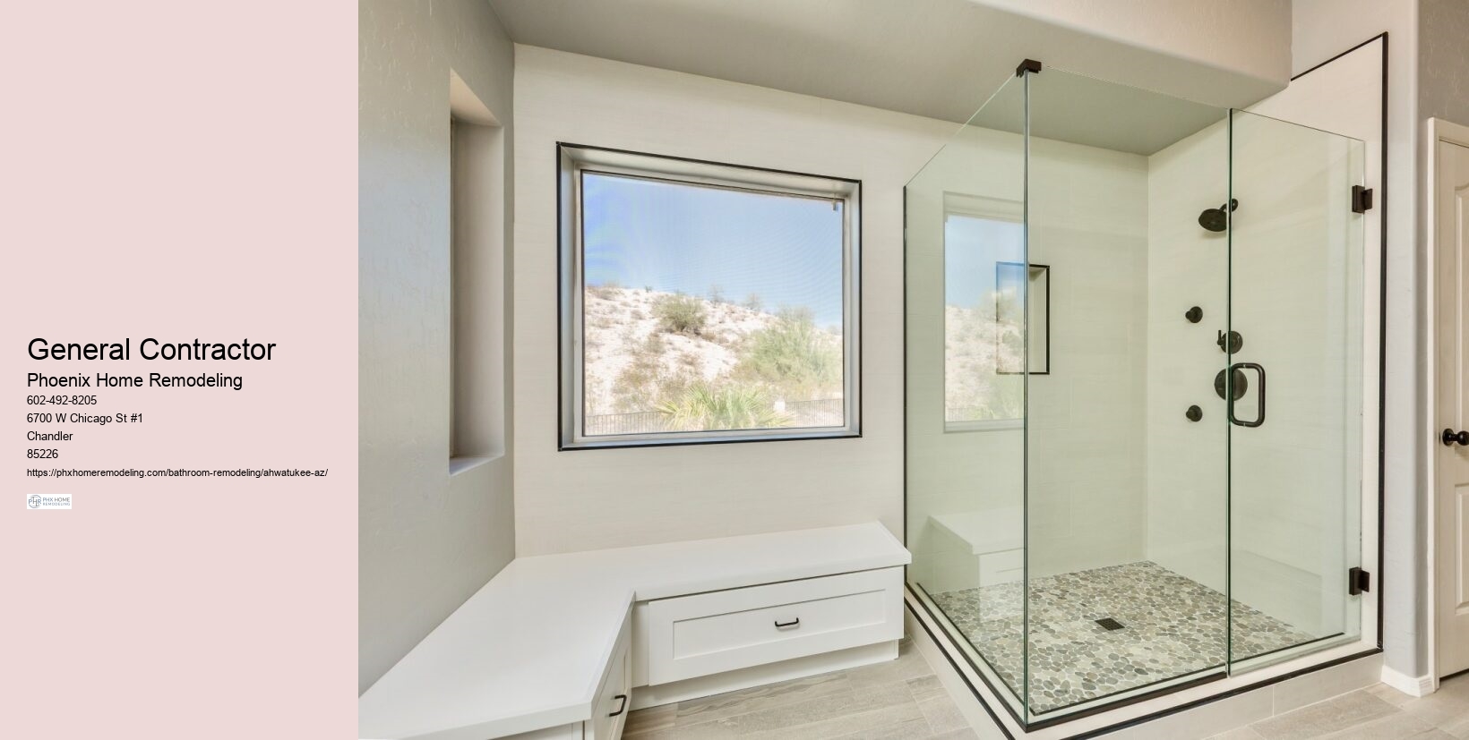 Ahwatukee Arizona Bathroom Remodeling Ideas