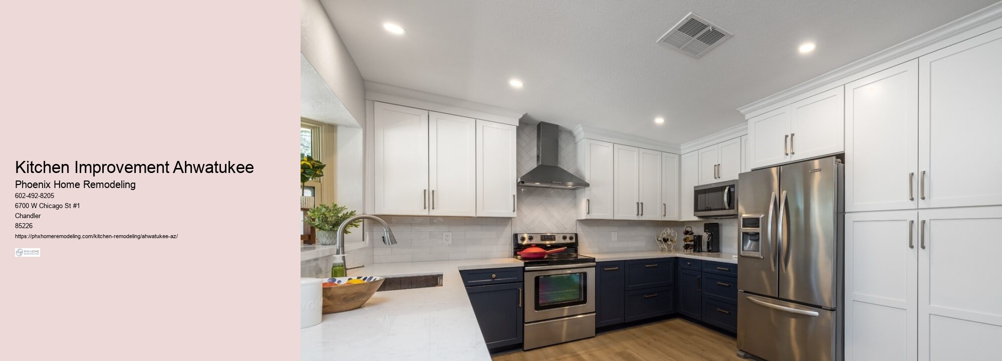 Ahwatukee Arizona Kitchen Remodeling