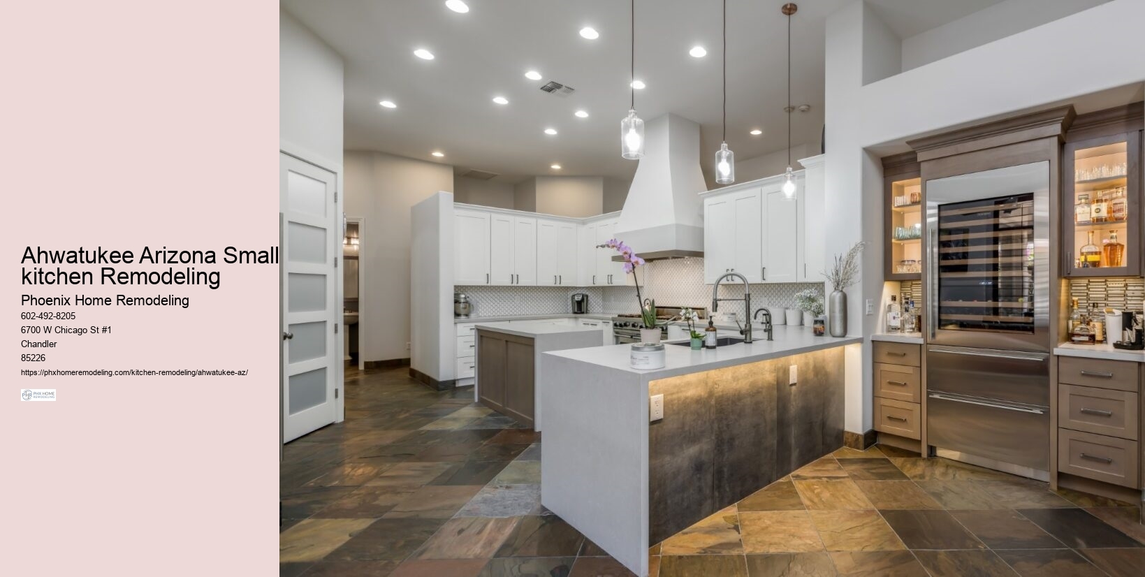 Ahwatukee Arizona Small kitchen Remodeling